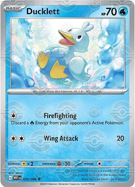 Ducklett (Poke Ball Pattern)