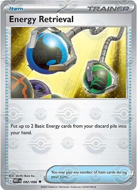 Energy Retrieval (Poke Ball Pattern)
