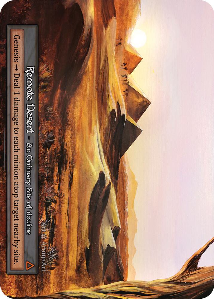Remote Desert (Preconstructed Deck)