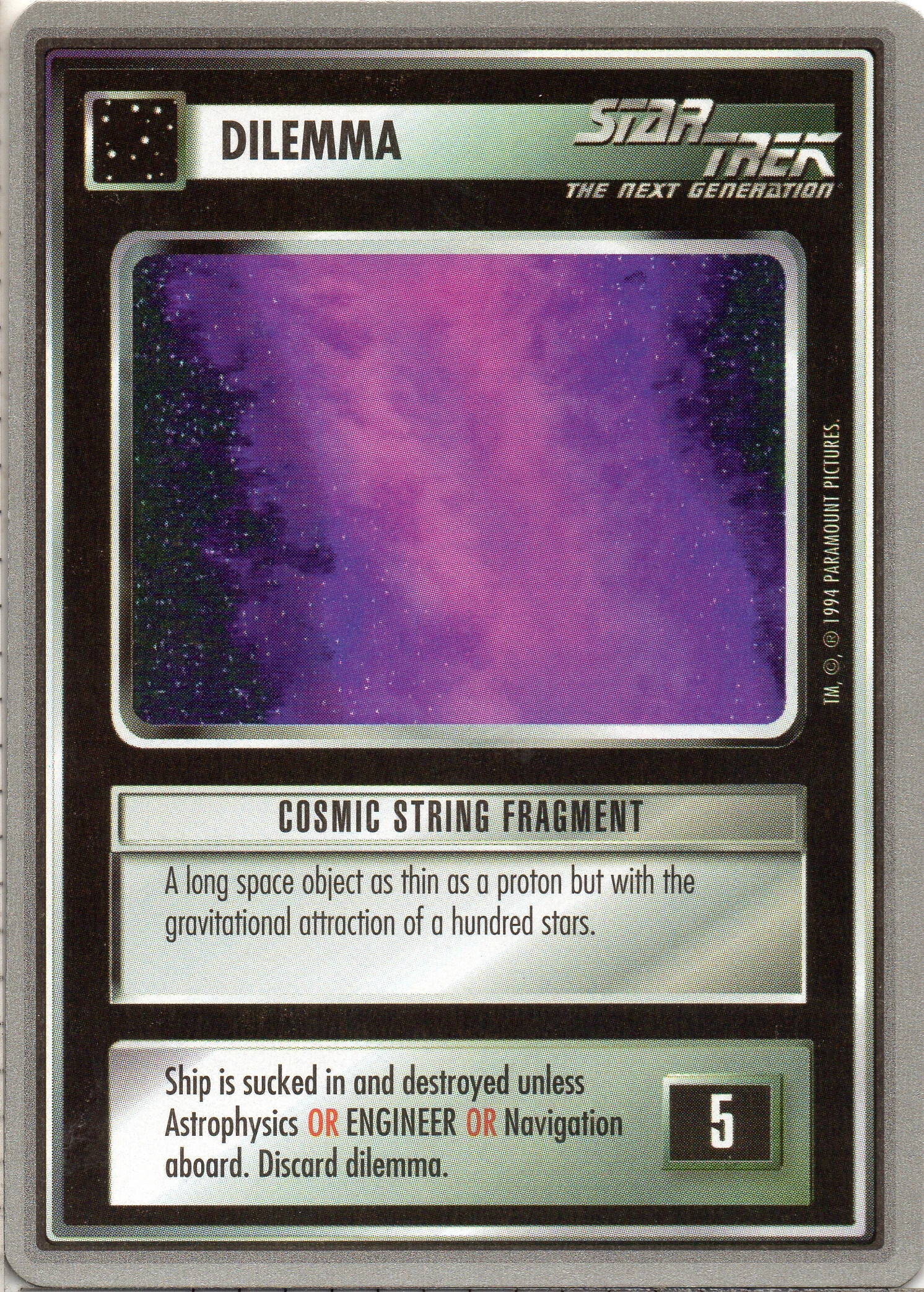 Cosmic String Fragment