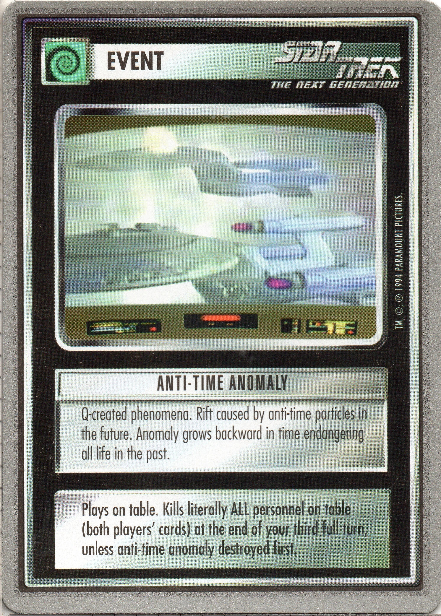 Anti-Time Anomaly