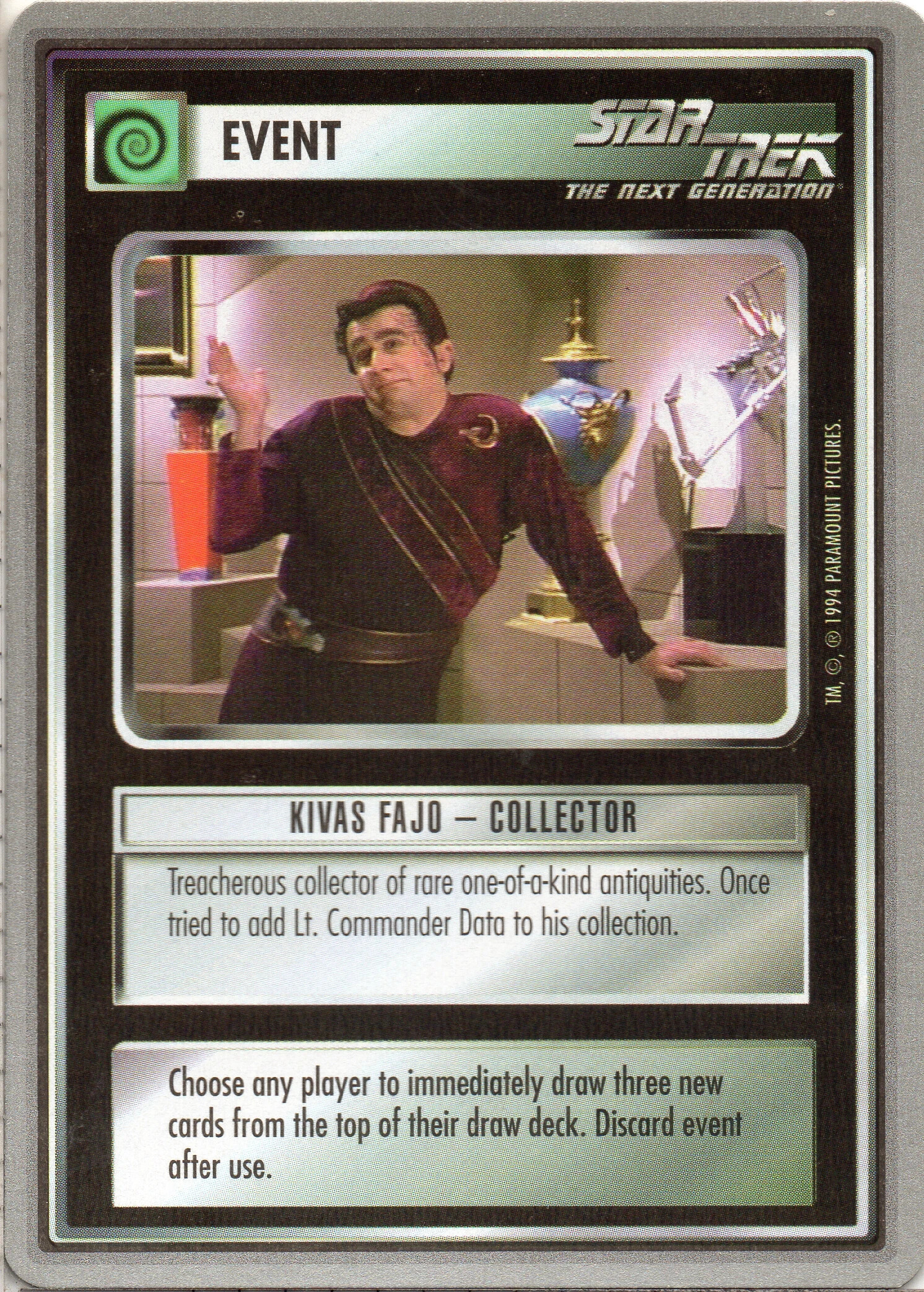 Kivas Fajo - Collector