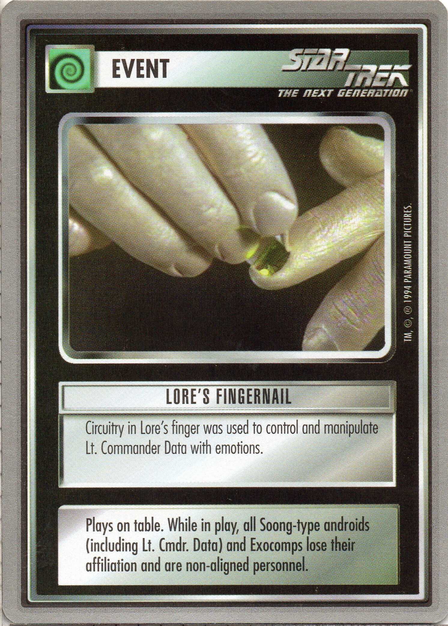 Lore's Fingernail