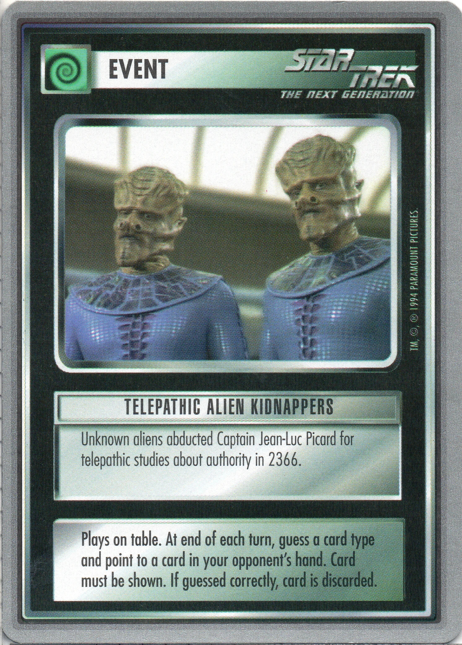 Telepathic Alien Kidnappers