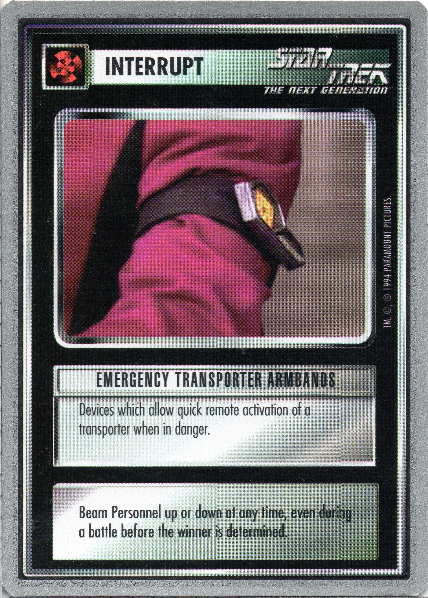 Emergency Transporter Armbands