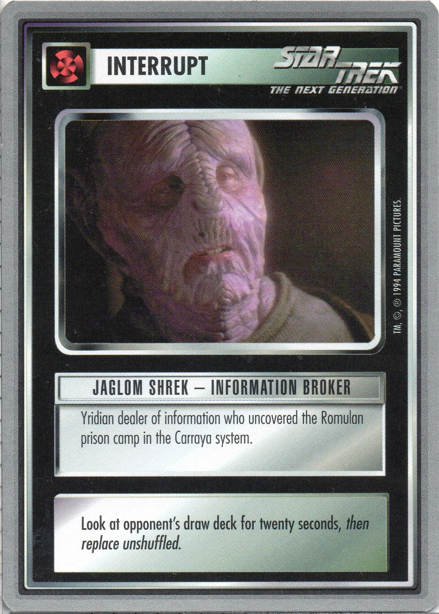 Jaglom Shrek - Information Broker