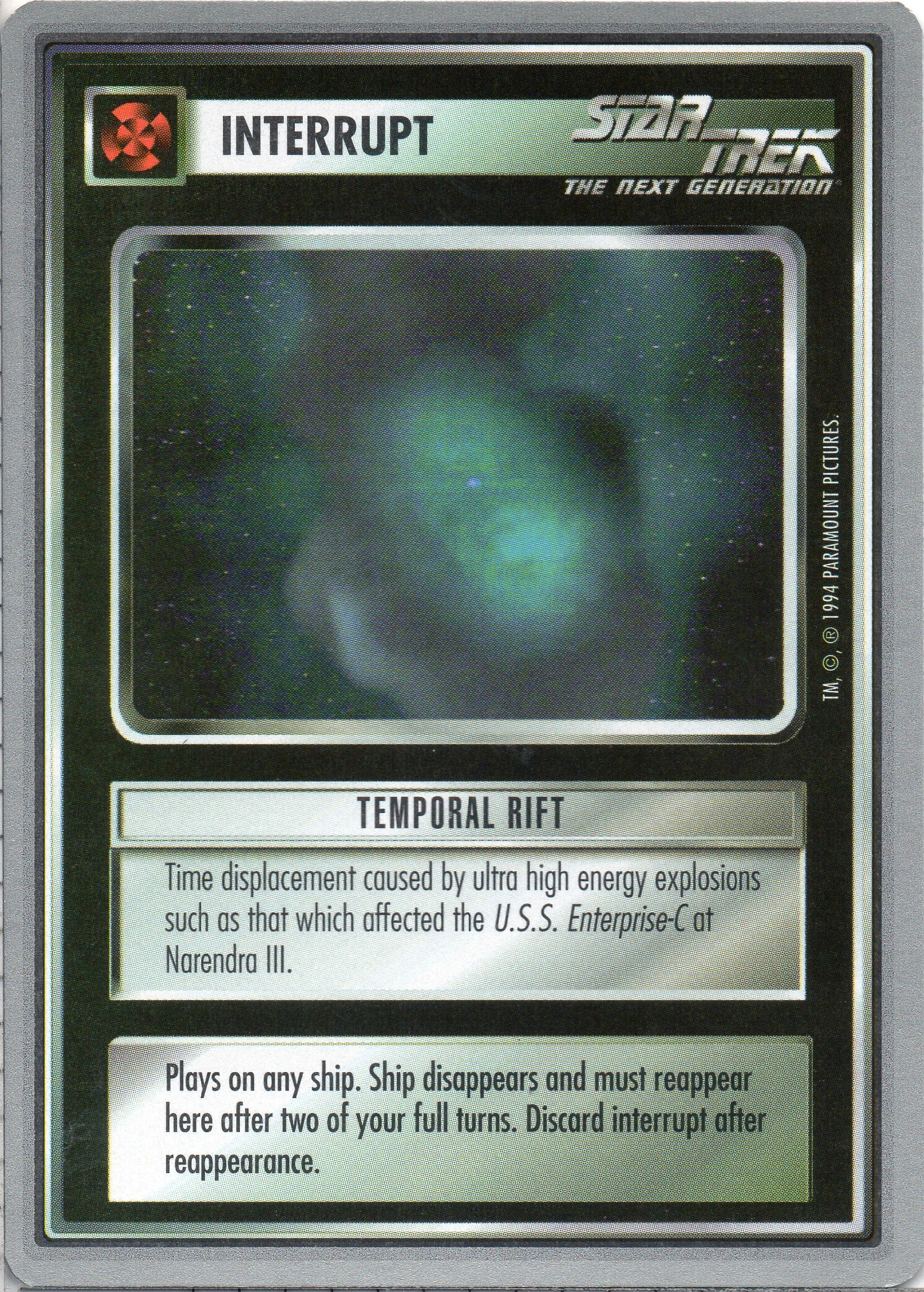 Temporal Rift