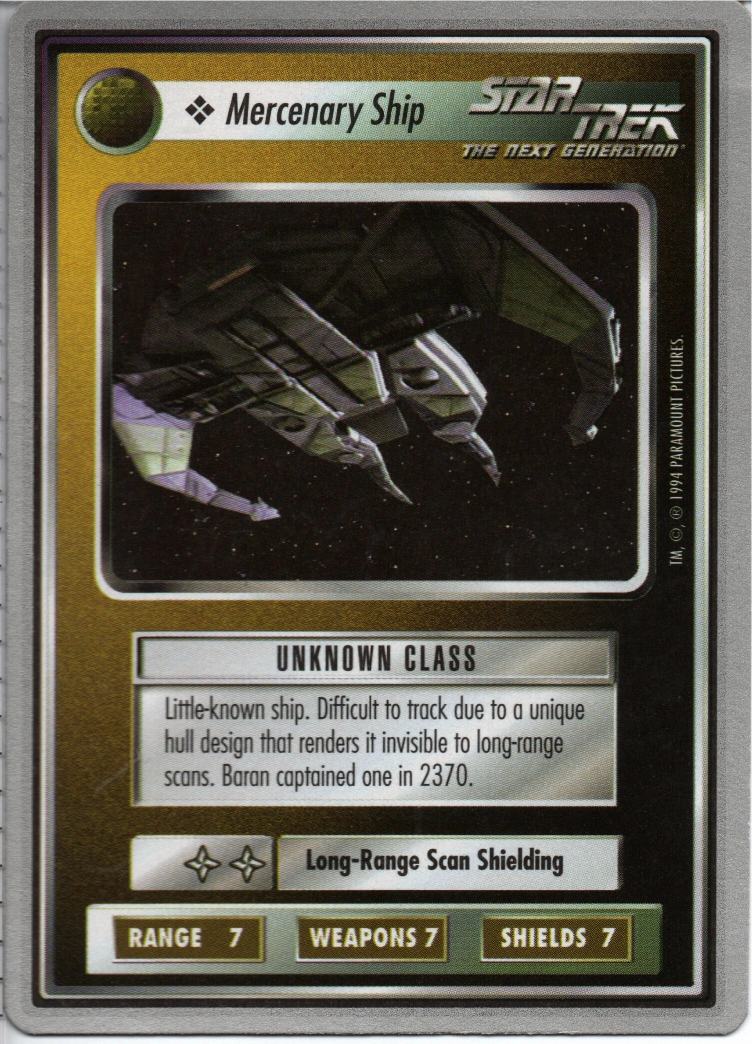 Mercenary Ship