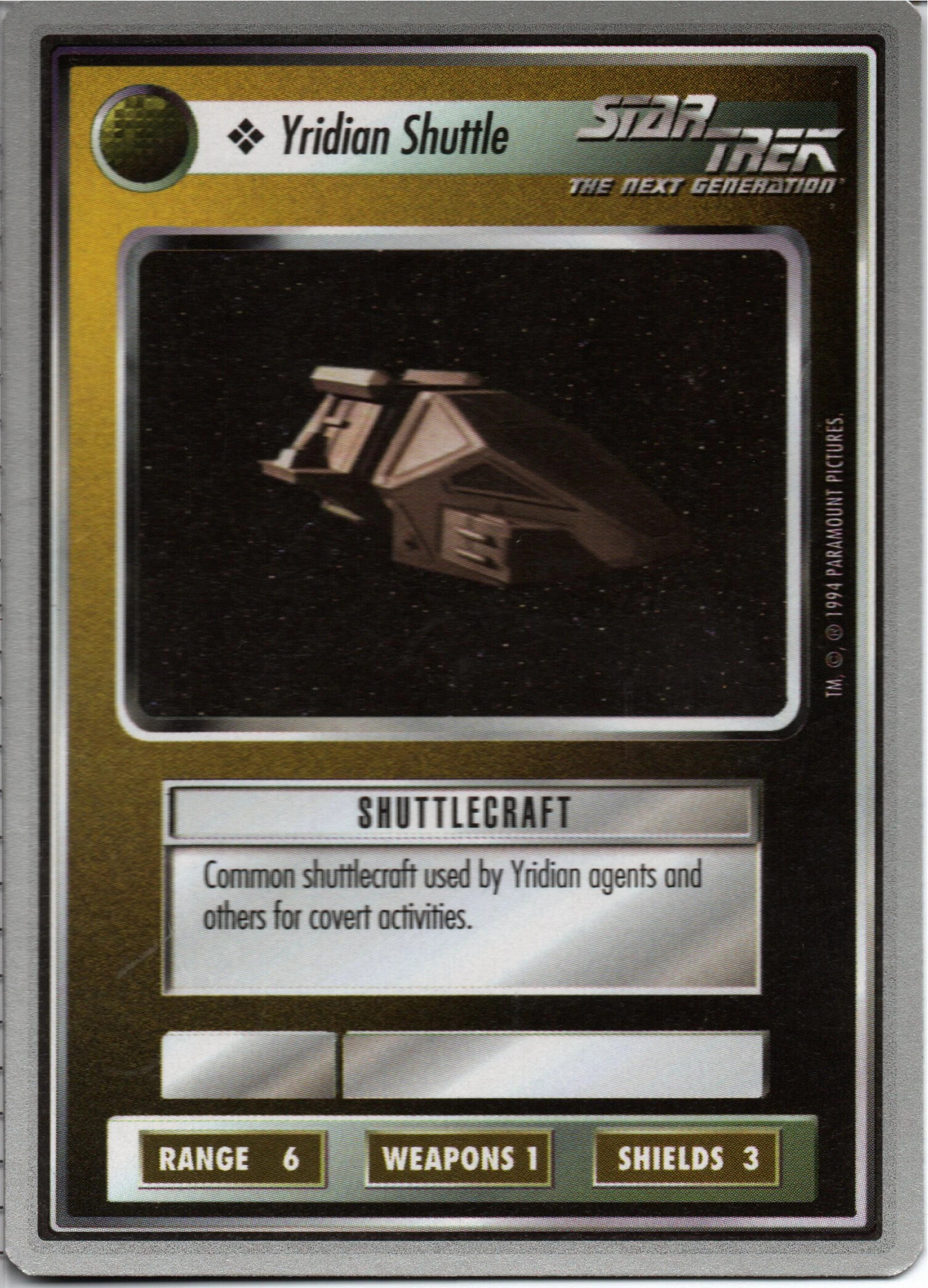 Yridian Shuttle