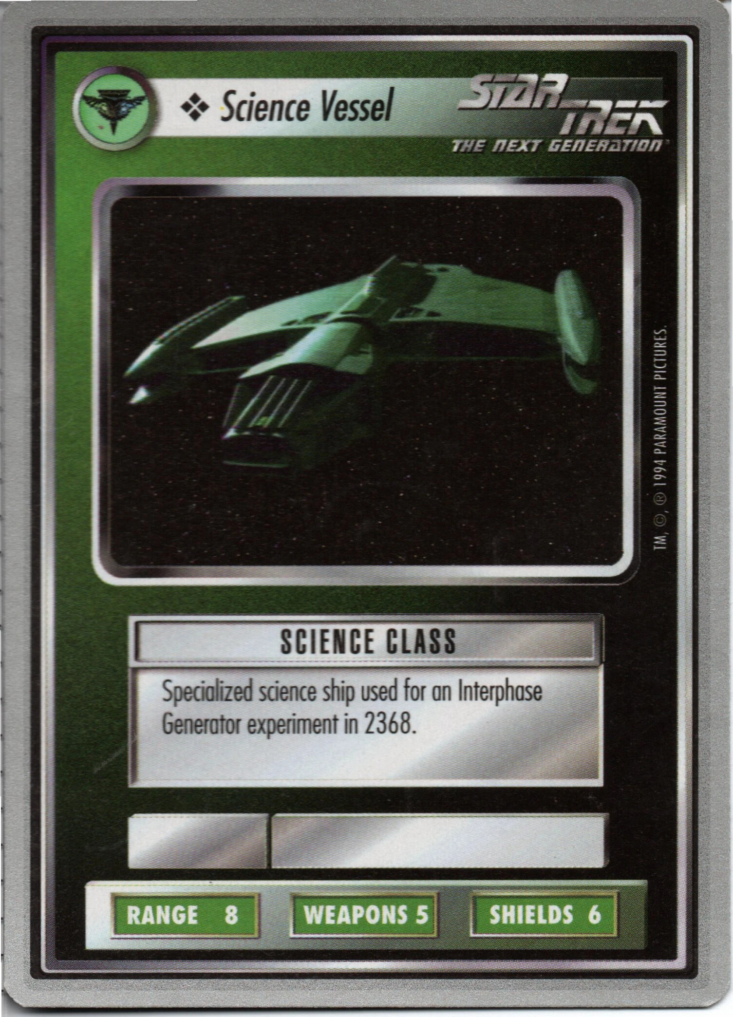 Science Vessel