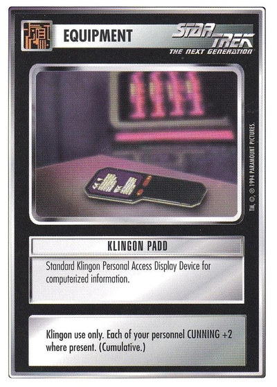 Klingon PADD