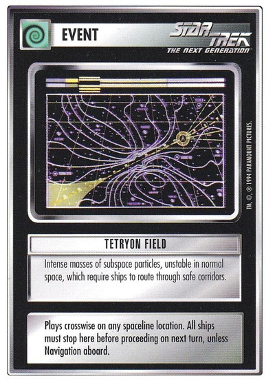 Tetryon Field