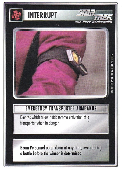 Emergency Transporter Armbands