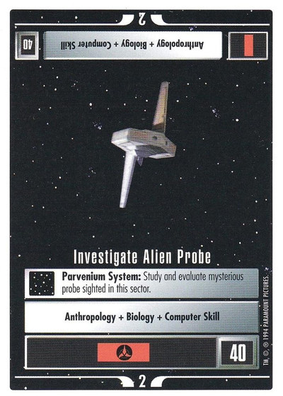 Investigate Alien Probe