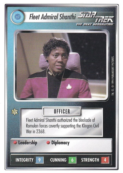 Fleet Admiral Shanthi