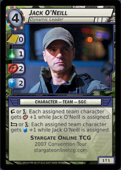 Jack O'Neill, Dynamic Leader