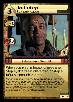 Imhotep, Enemy Within