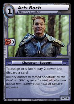 Aris Boch, Bounty Hunter