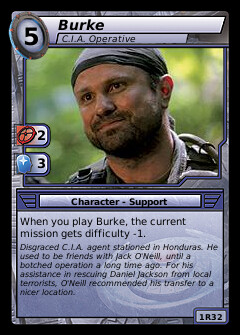 Burke, C.I.A. Operative