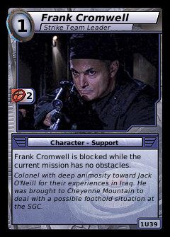 Frank Cromwell, Strike Team Leader