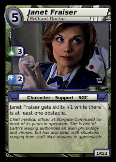 Janet Fraiser, Brilliant Doctor