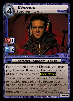 Khonsum, Goa'uld Impostor
