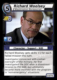 Richard Woolsey, Washington Bureaucrat