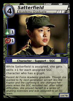 Satterfield, Academy Graduate