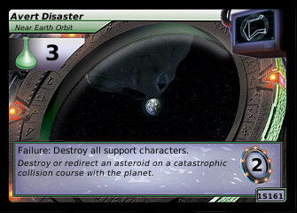Avert Disaster, Near Earth Orbit