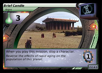 Brief Candle, Argos