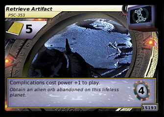 Retrieve Artifact, P5C-353
