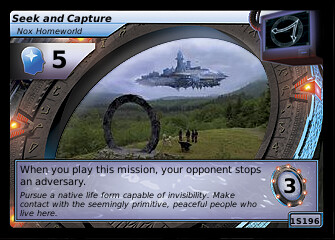 Seek and Capture, Nox Homeworld