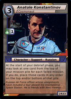 Anatole Konstantinov, Cosmonaut