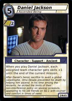 Daniel Jackson, Ascended Being