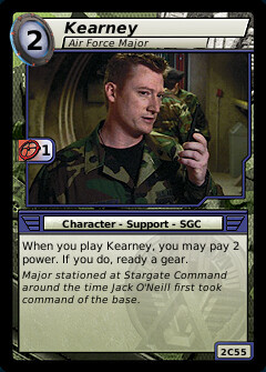 Kearney, Air Force Major