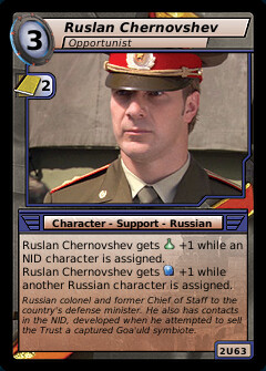 Ruslan Chernovshev, Opportunist