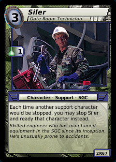 Siler, Gate Room Technician