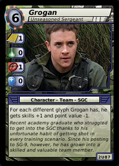 Grogan, Unseasoned Sergeant
