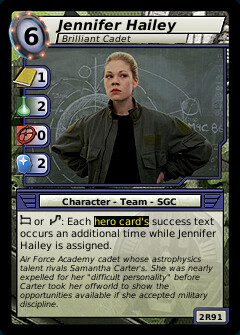 Jennifer Hailey, Brilliant Cadet