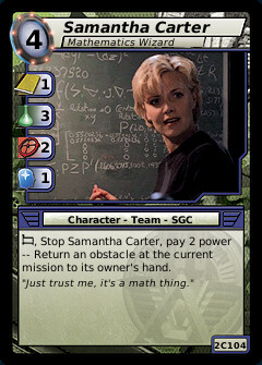 Samantha Carter, Mathematics Wizard