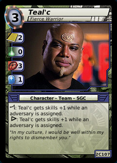 Teal'c, Fierce Warrior