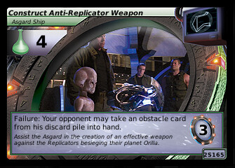 Construct Anti-Replicator Weapon
