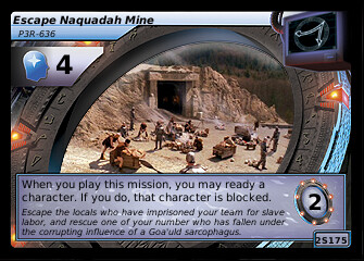 Escape Naquadah Mine