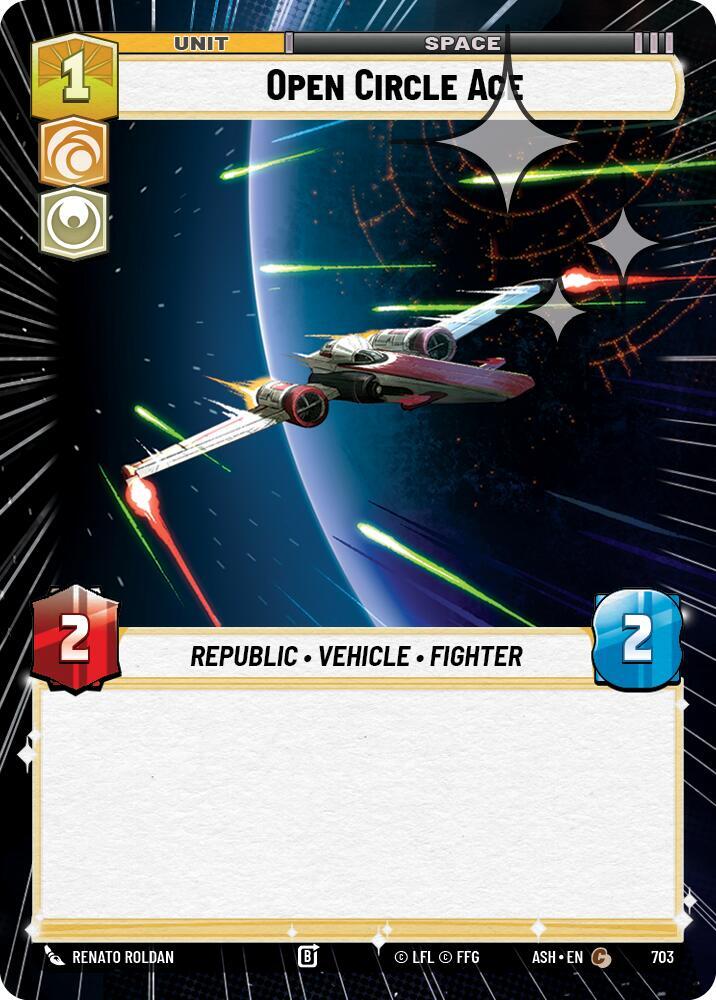 Open Circle Ace (Hyperspace Foil)
