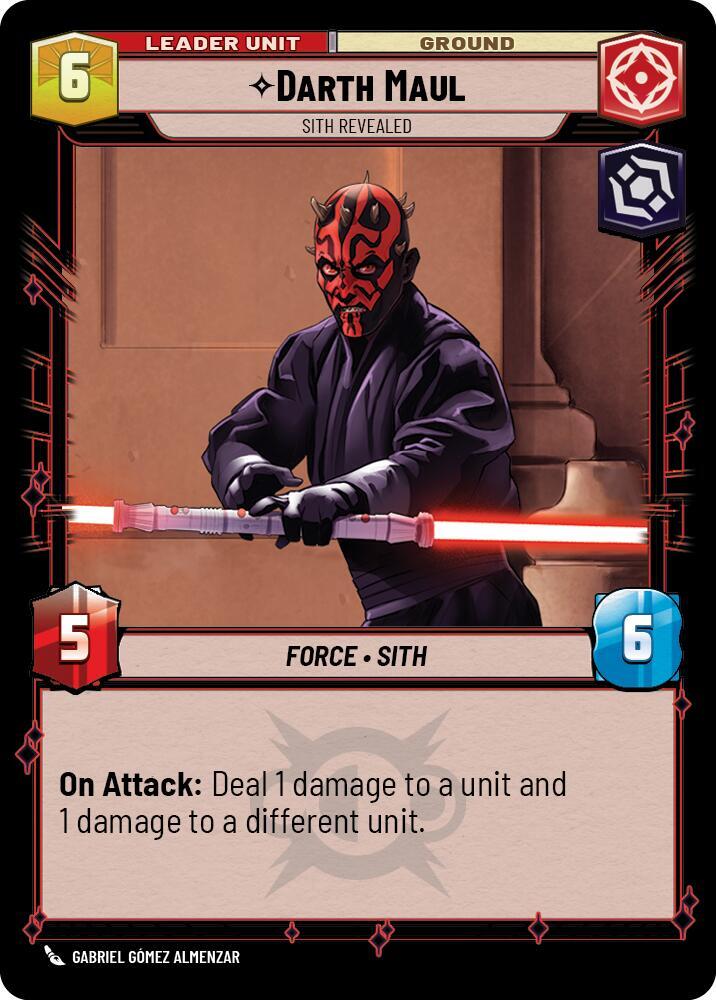 Darth Maul - Sith Revealed Back
