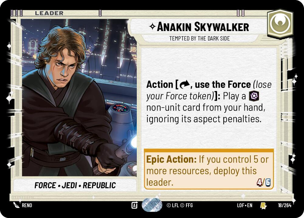 Anakin Skywalker - Tempted by the Dark Side Front