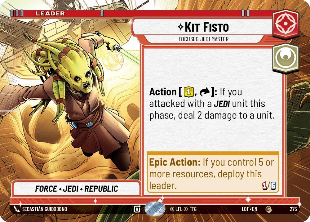 Kit Fisto - Focused Jedi Master (Hyperspace) Front