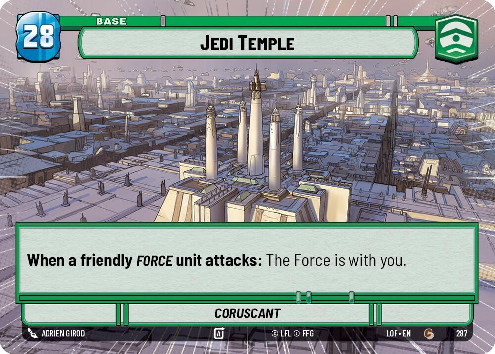 Jedi Temple // Force (Hyperspace) Front