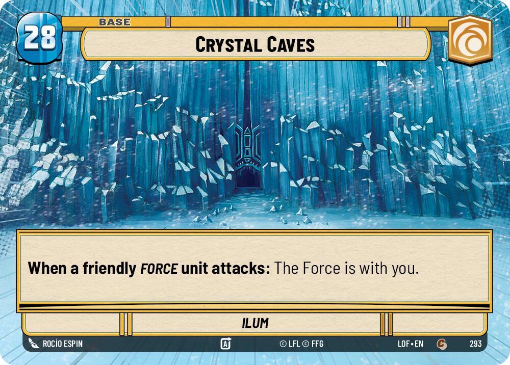 Crystal Caves // Shield (Hyperspace) Front
