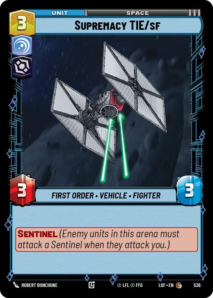 Supremacy TIEsf (Foil)